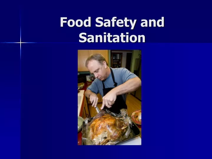 food safety and sanitation