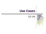 System Behavior Depiction: Use Case & UML Diagrams - slide 1