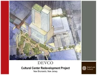 Cultural Center Redevelopment Project New Brunswick, New Jersey