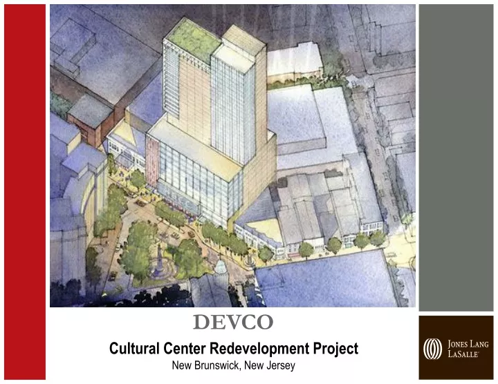 cultural center redevelopment project