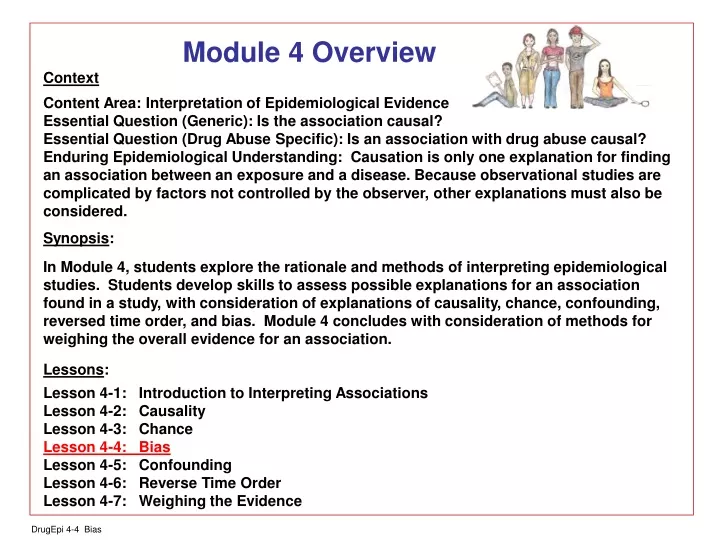 module 4 overview context content area