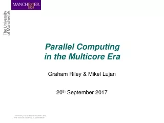 Parallel Computing in the Multicore Era