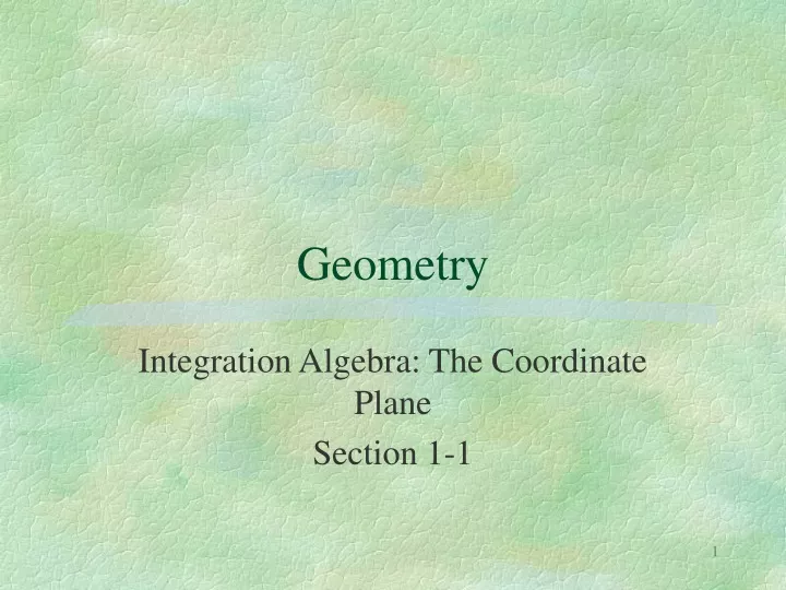 geometry