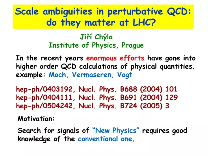 scale ambiguities in perturbative qcd do they