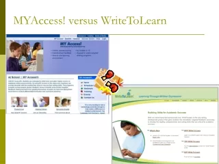 MYAccess! versus WriteToLearn