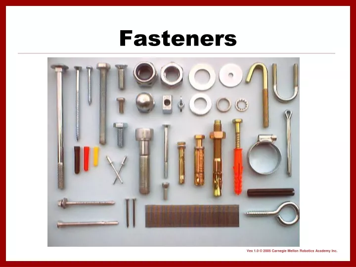 fasteners