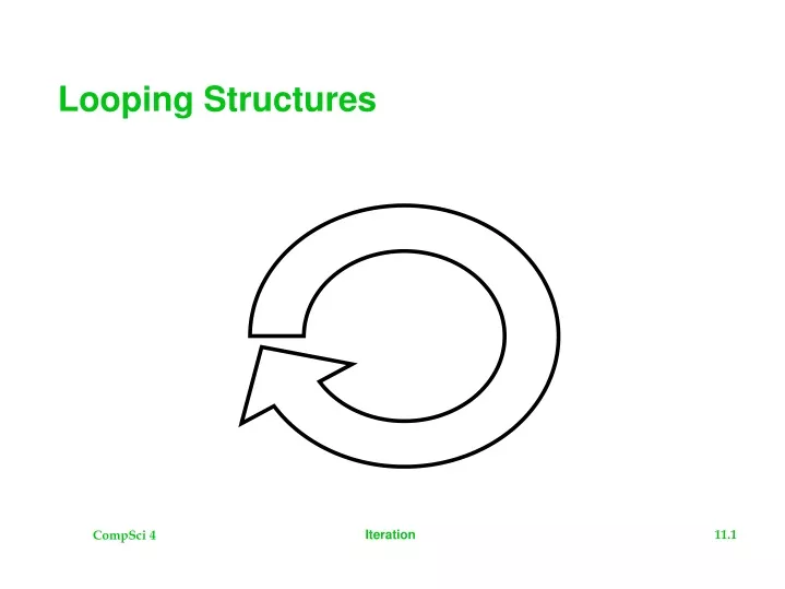 looping structures