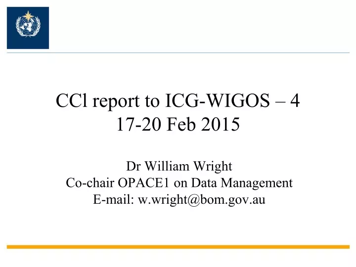 ccl report to icg wigos 4 17 20 feb 2015
