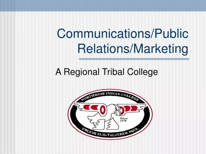 communications public relations marketing