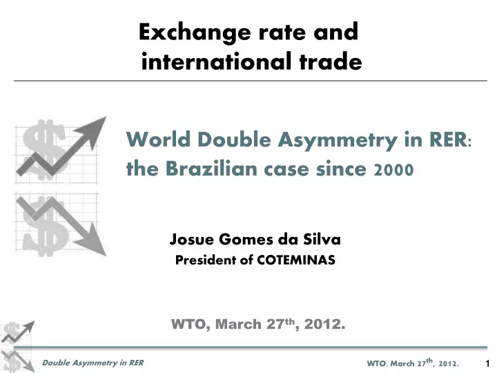 exchange rate and international trade world