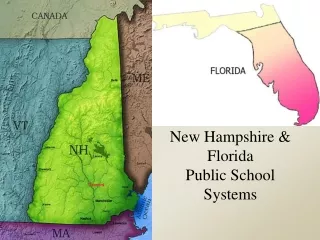 New Hampshire &amp; Florida  Public School Systems