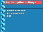 Антиаритмические препараты презентация