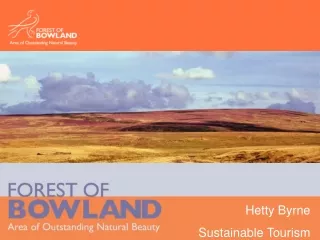 Hetty Byrne Sustainable Tourism