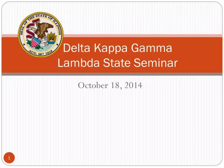 delta kappa gamma lambda state seminar