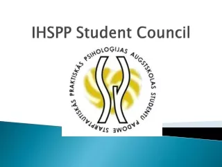 IHSPP Student Council