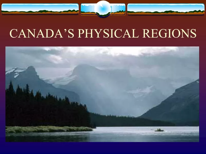 canada s physical regions