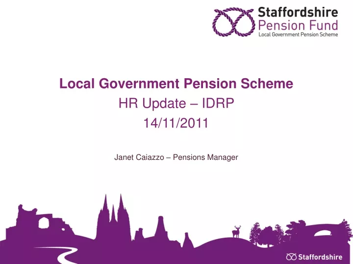 local government pension scheme hr update idrp