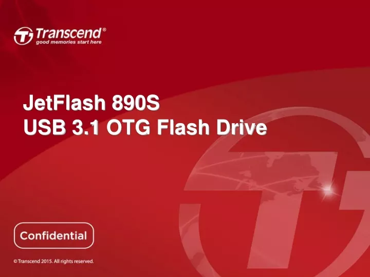 jetflash 890s usb 3 1 otg flash drive