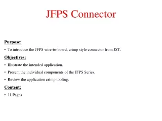 JFPS Connector