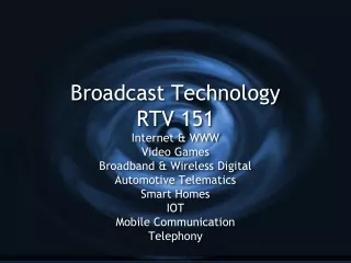Broadcast Technology RTV 151