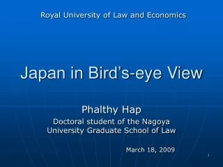 Japan in Bird’s-eye View
