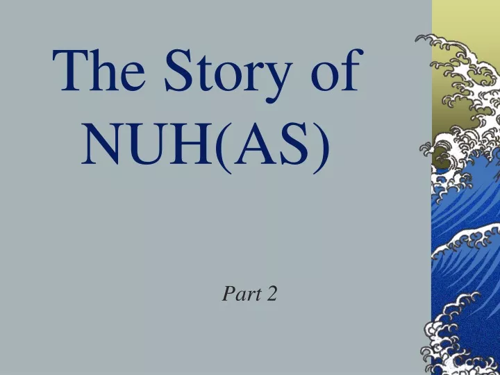 the story of nuh as