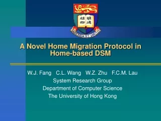 A Novel Home Migration Protocol in Home-based DSM