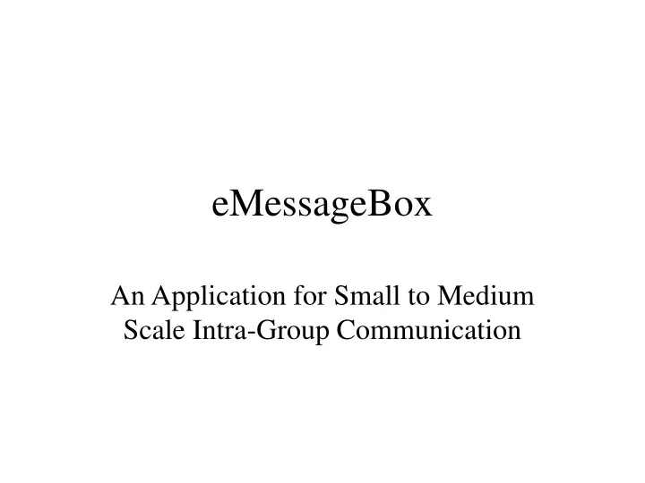 emessagebox