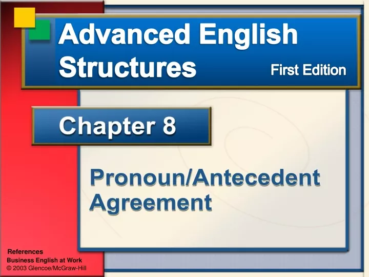 advanced english structures