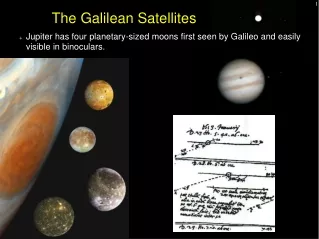 The Galilean Satellites