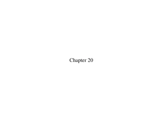 Chapter 20