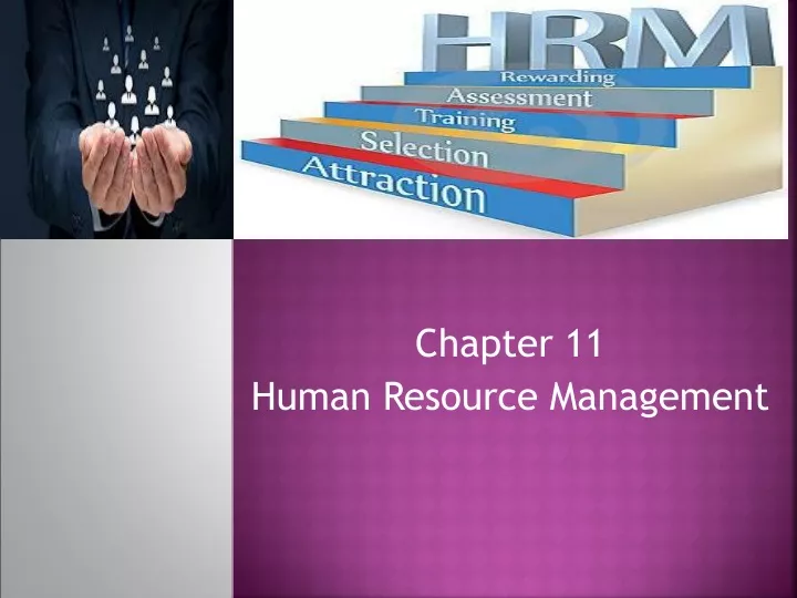 chapter 11 human resource management