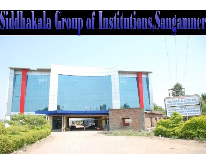 siddhakala group of institutions sangamner