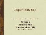 Transnational America Since 1988: A Journey Through Globalization and Change - slide 1