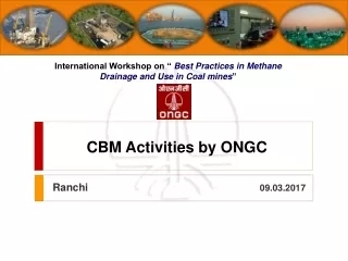 CBM Activities by ONGC