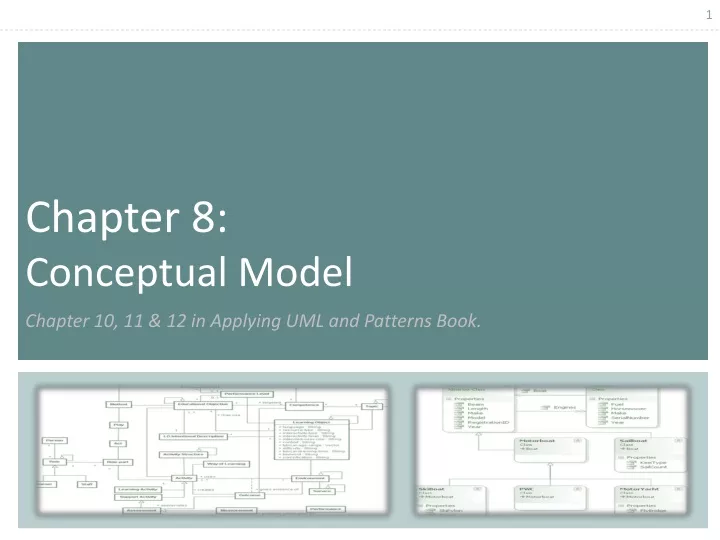 chapter 8 conceptual model chapter