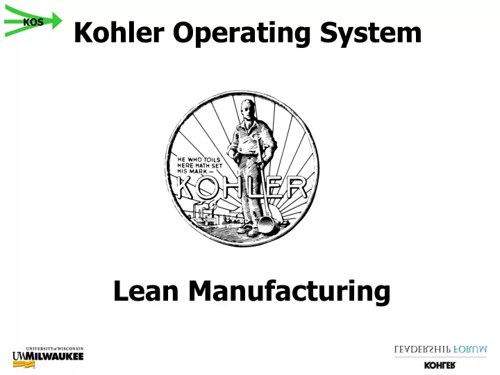kohler operating system