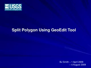 Split Polygon Using GeoEdit Tool