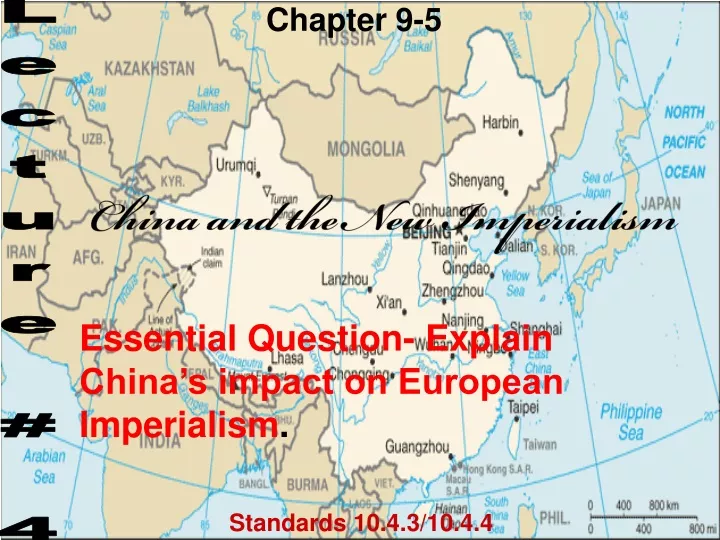 china and the new imperialism