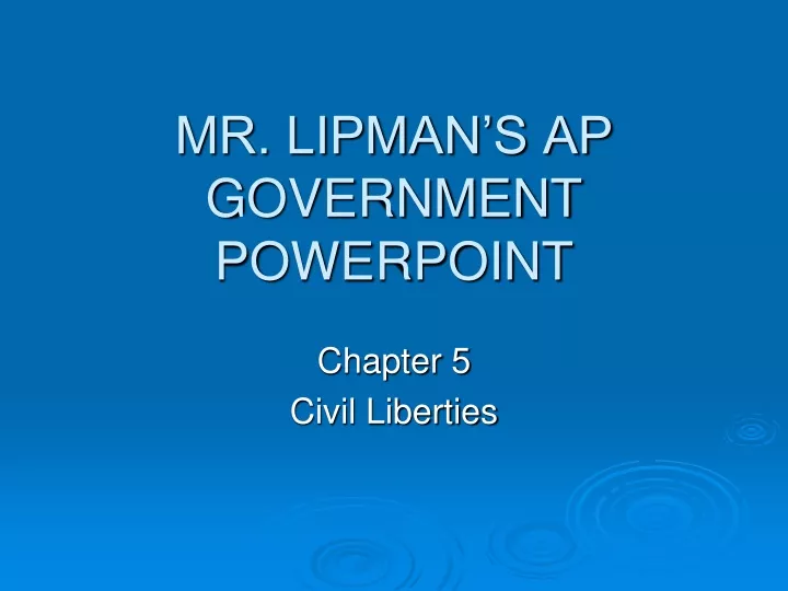 mr lipman s ap government powerpoint