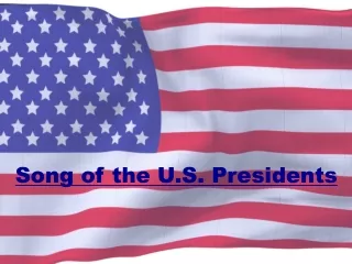 Song of the U.S. Presidents