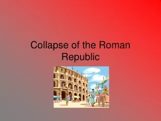 Collapse of the Roman Republic