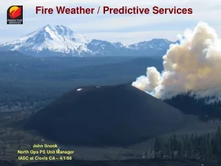 Fire Weather / Predictive Services