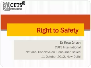 Right to Safety