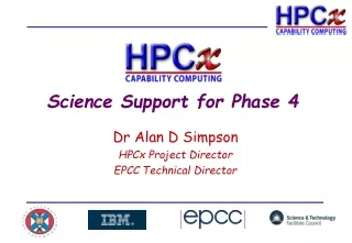 Science Support for Phase 4