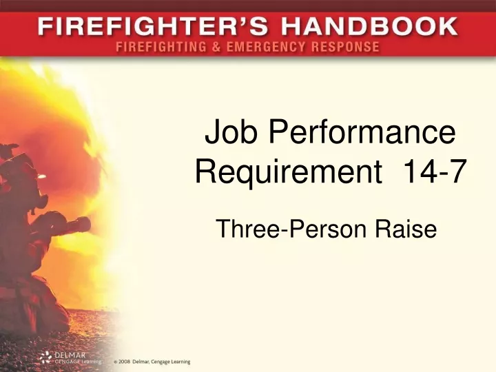 job performance requirement 14 7
