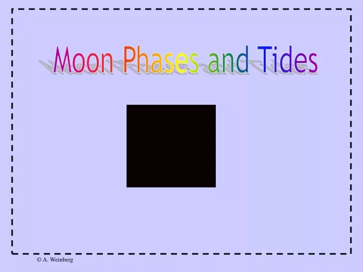 moon phases and tides