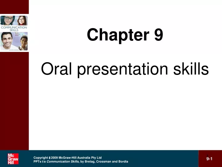 chapter 9 oral presentation skills