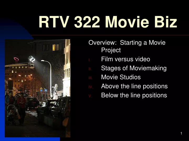 rtv 322 movie biz