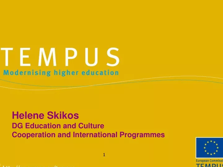 helene skikos dg education and culture